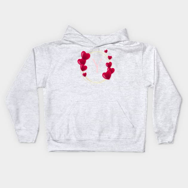 Valentin day Kids Hoodie by aybstore